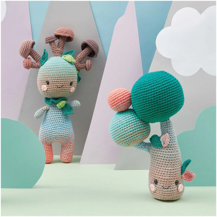 Ricorumi Spin Spin 022 Summer - színátmenetes pamut fonal - gradient cotton yarn - 03