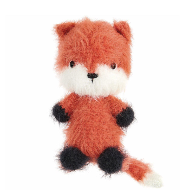Ricorumi Furry Furry - 004 Fox - narancssárga szőrös fonalszál Ricorumi Furry Furry - 004 Fox - narancssárga szőrös fonalszál