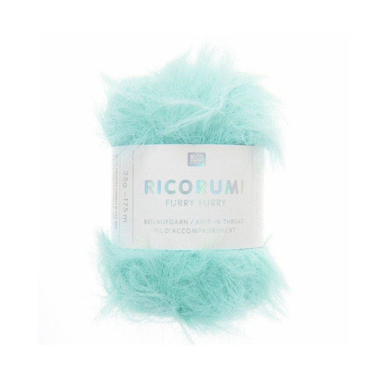 Ricorumi Furry Furry - 005 Turquoise - türkiz szőrös fonalszál