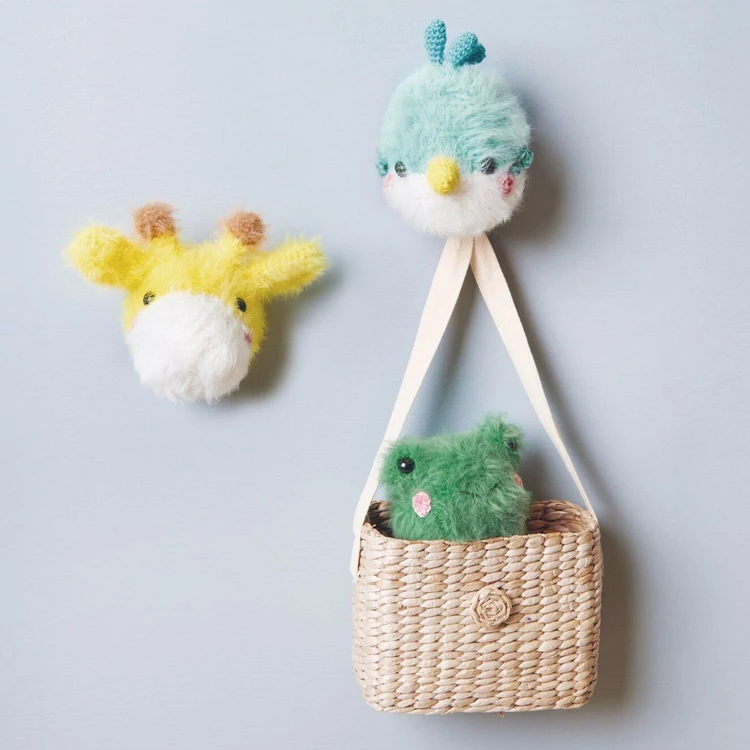 Ricorumi Furry Furry 006 Fir - faux fur carry-along yarn - zöld szőrös kísérőfonal