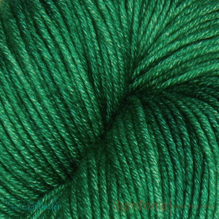 Symfonie Viva 1030 Palace Lawn green merino wool yarn - zöld gyapjú fonal - 02