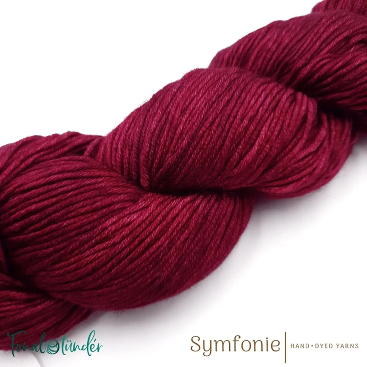 Symfonie Viva 1051 Dried Chiles merino wool yarn - vörös gyapjú fonal