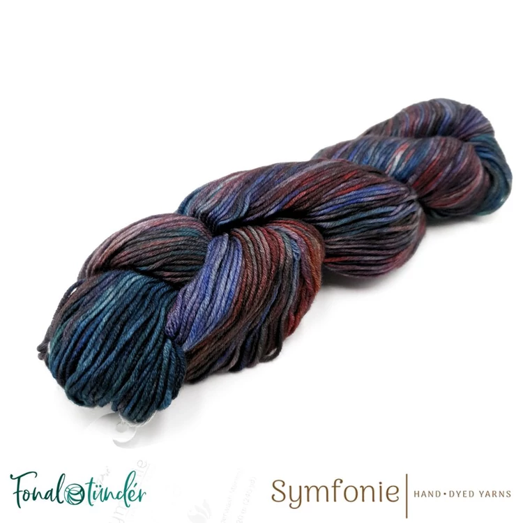 Symfonie Viva 1004 Tropical Seascape - merino wool yarn - sokszínű gyapjú fonal - 03