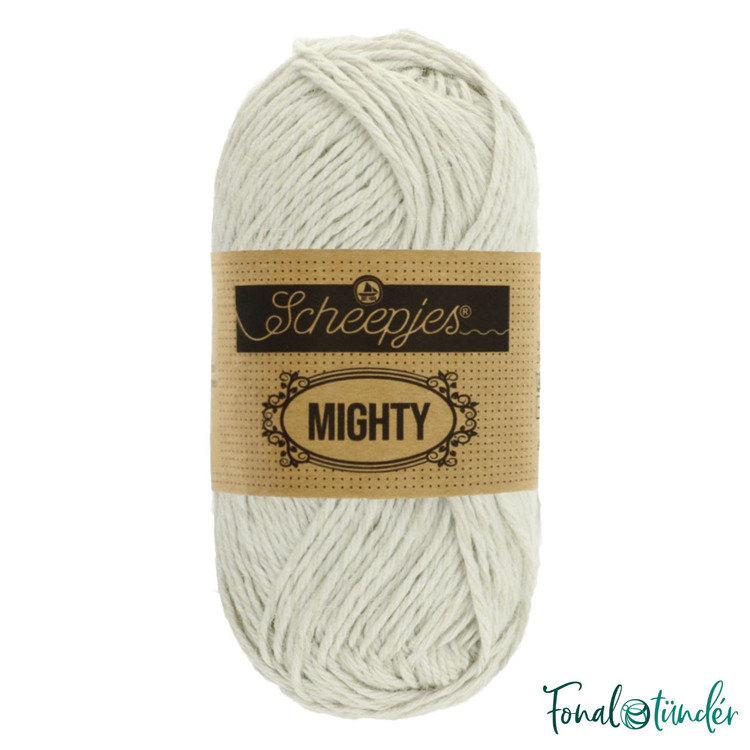Scheepjes Mighty 759 Canyon - törtfehér pamut-juta fonal Scheepjes Mighty 759 Canyon - törtfehér pamut-juta fonal