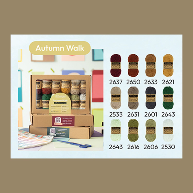 Scheepjes Softfun Color Pack - Autumn Walk - 12 gombolyag