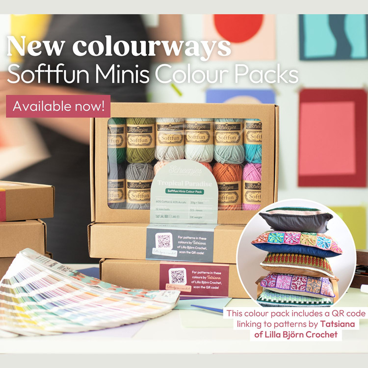 Scheepjes Softfun Color Pack - Spring Blossom - 12 gombolyag