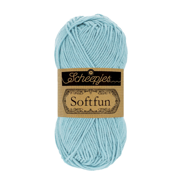 Scheepjes Softfun 2432 Light Blue - világoskék fonal