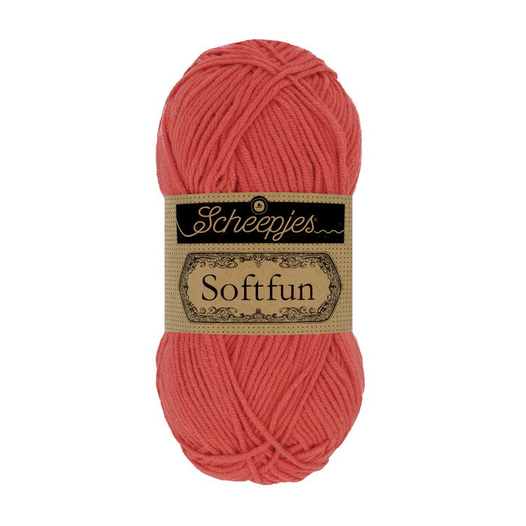 Scheepjes Softfun 2449 Salmon - lazacszín fonal