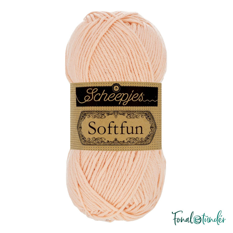 Scheepjes Softfun 2466 Peach - barackszín fonal
