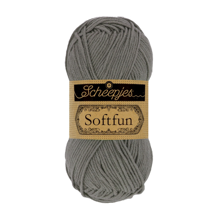 Scheepjes Softfun 2510 Dove - szürke fonal