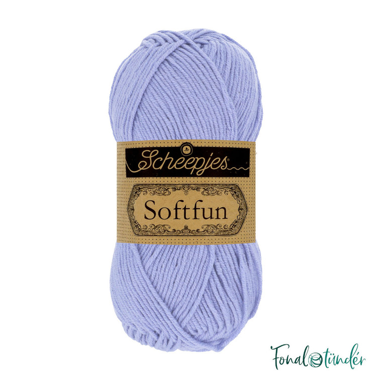 Scheepjes Softfun 2519 Violet - halvány ibolya lila fonal