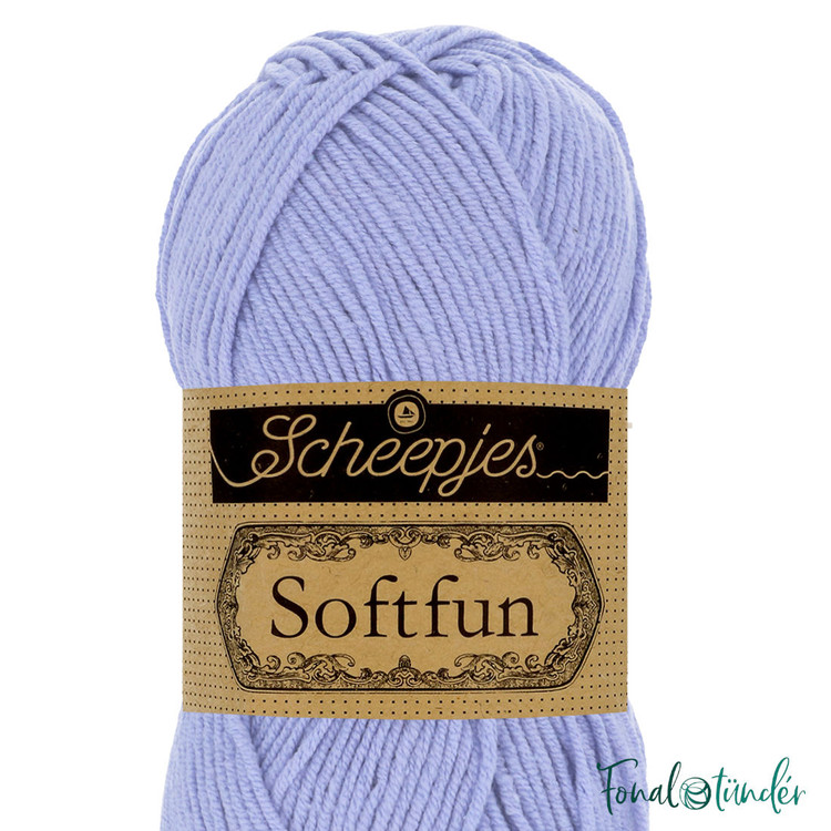 Scheepjes Softfun 2519 Violet - halvány ibolya lila fonal