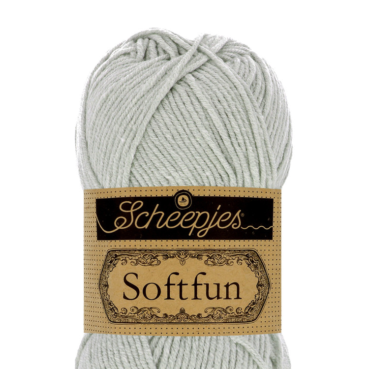 Scheepjes Softfun 2530 Cloud - felhőszürke fonal