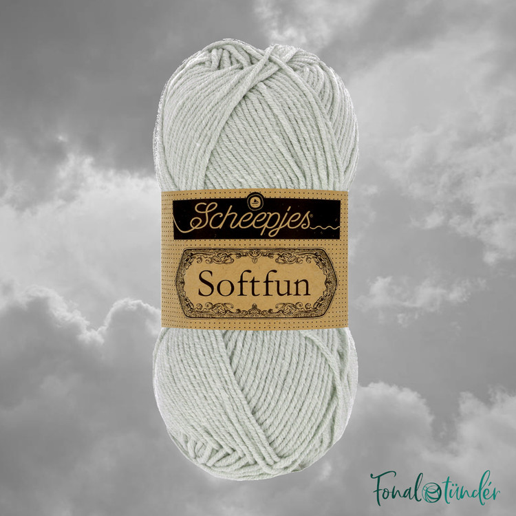 Scheepjes Softfun 2530 Cloud - felhőszürke fonal