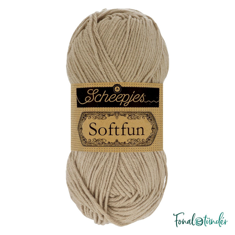 Scheepjes Softfun 2533 Wheat - drapp fonal