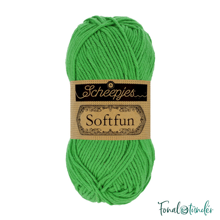 Scheepjes Softfun 2605 Emerald - smaragdzöld fonal