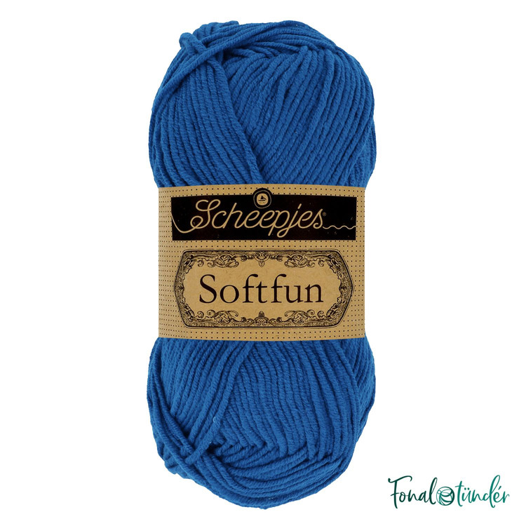 Scheepjes Softfun 2626 Cobalt - sötétkék fonal