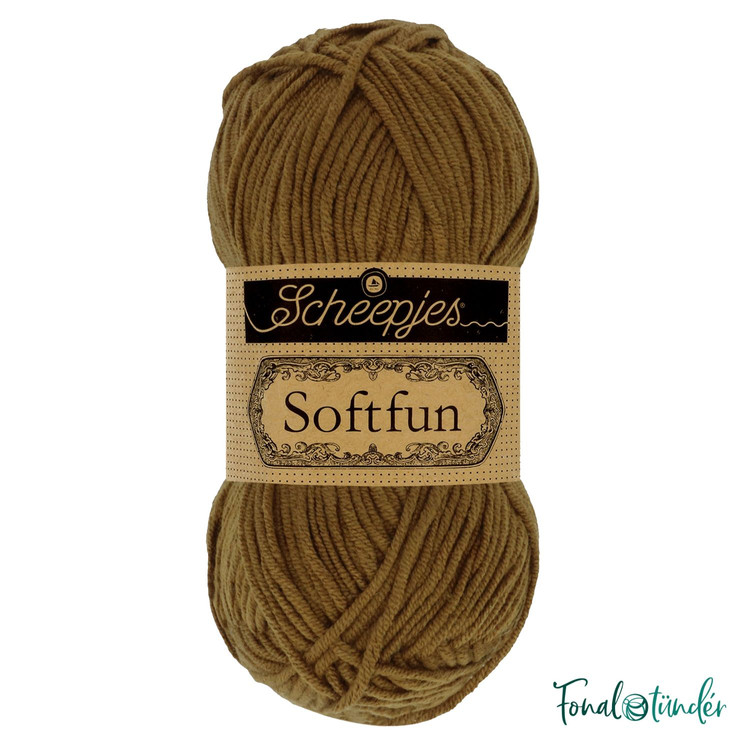 Scheepjes Softfun 2635 Dijon - barna fonal