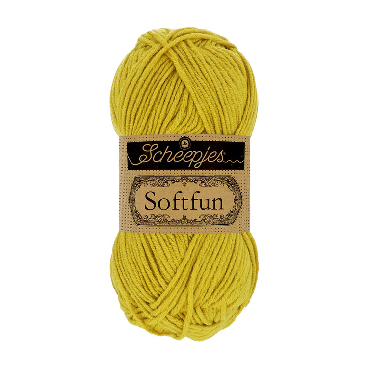 Scheepjes Softfun 2642 Lichen - sárgászöld fonal