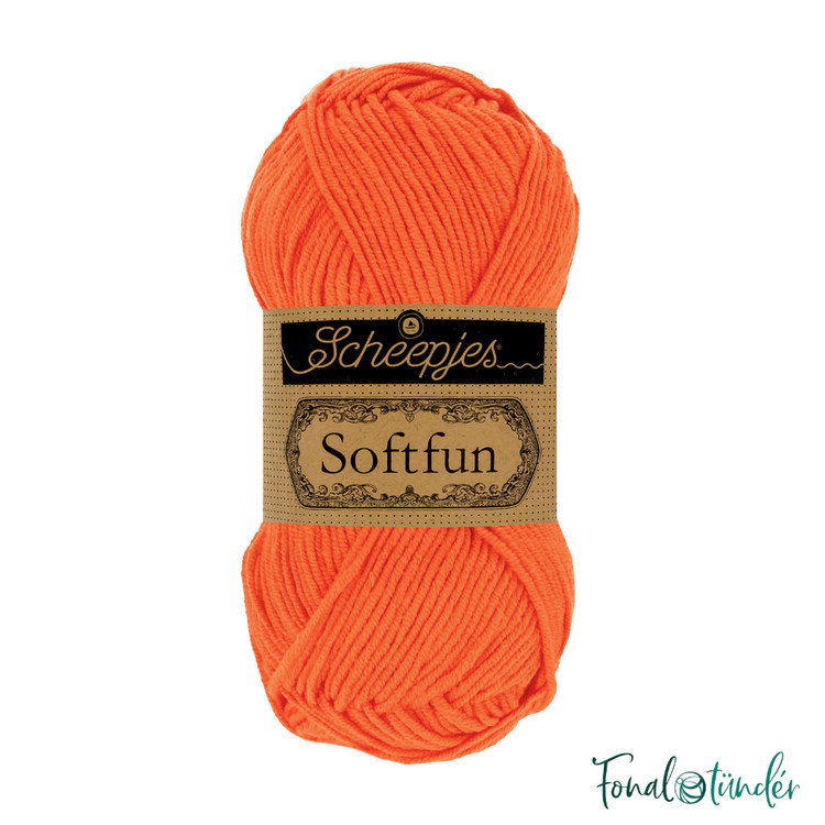 Scheepjes Softfun 2651 Pumpkin - narancssárga fonal