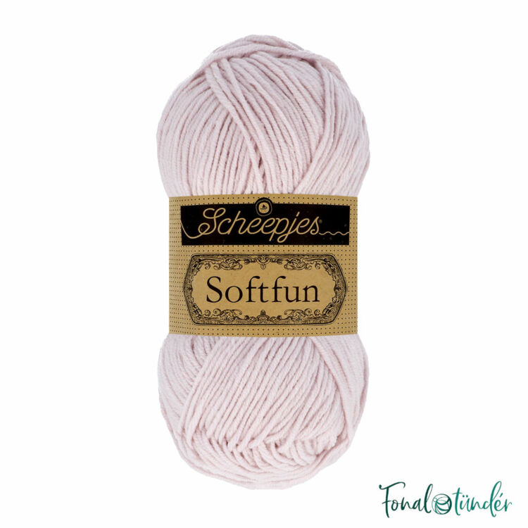 Scheepjes Softfun 2658 Lavender - halvány lila - pamut-akril fonal - yarn blend