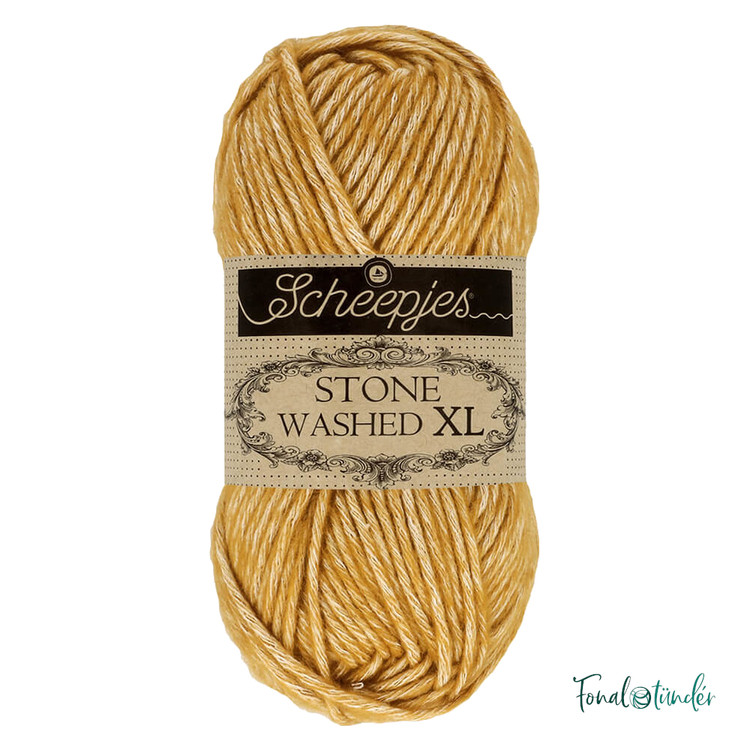 Scheepjes Stone Washed XL 849 Yellow Jasper - sárga fonal
