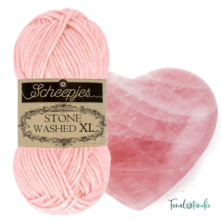 Scheepjes Stone Washed XL 860 Rose Quartz - rózsaszín fonal Scheepjes Stone Washed XL 860 Rose Quartz - rózsaszín fonal