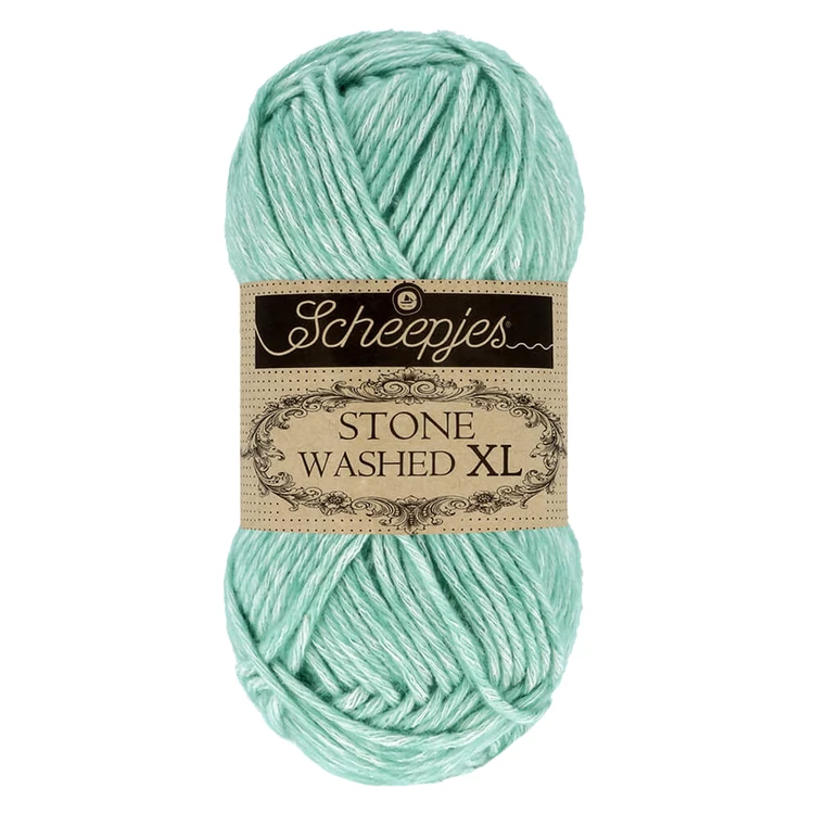Scheepjes Stone Washed XL 868 Larimar -  pamut fonal - cotton yarn