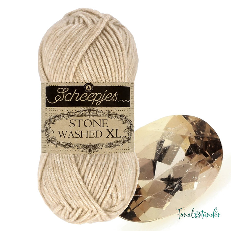 Scheepjes Stone Washed XL 871 Axinite - halvány drapp fonal Scheepjes Stone Washed XL 871 Axinite - halvány drapp fonal