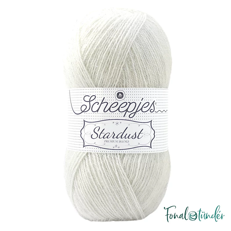 Scheepjes Stardust 653 Capricorn - törtfehér mohair fonal - light-beige mohair yarn blend