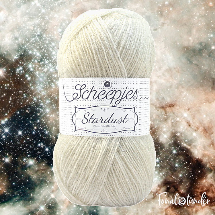 Scheepjes Stardust 652 Pegasus - fehér csillogós mohair fonal