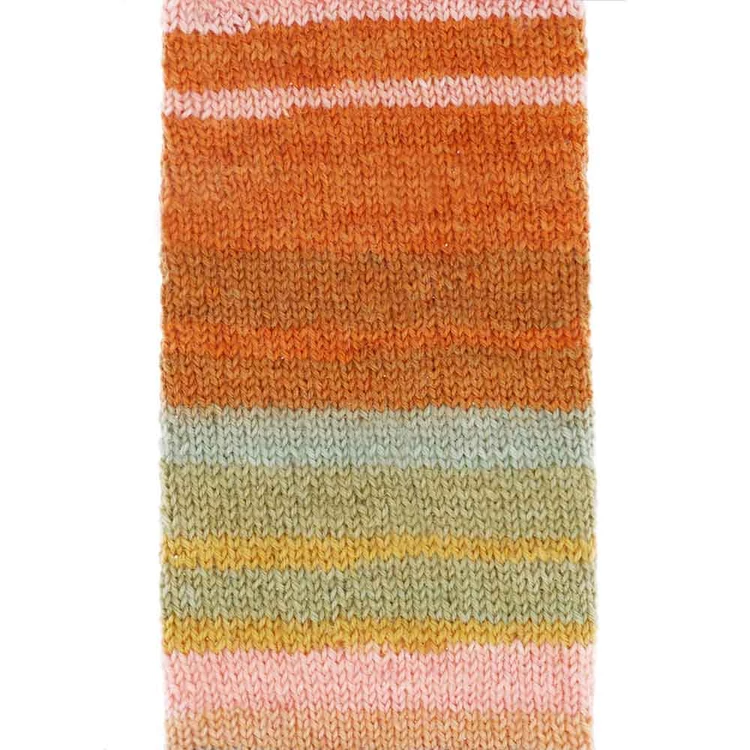 Scheepjes Arcadia 902 Mesa - rózsaszín-sárga gyapjú zoknifonal - wool sockyarn - 03