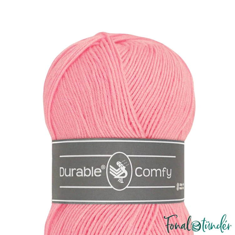 Durable Comfy 203 Light Pink - rózsaszín mikroszálas akril fonal - acrylic yarn - 03