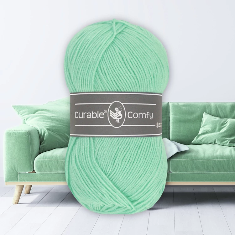 Durable Comfy 2136 Bright Mint - mentazöld mikroszálas akril fonal - acrylic yarn