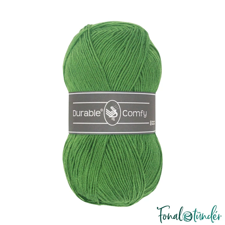 Durable Comfy 2147 Bright Green - zöld mikroszálas akril fonal - acrylic yarn