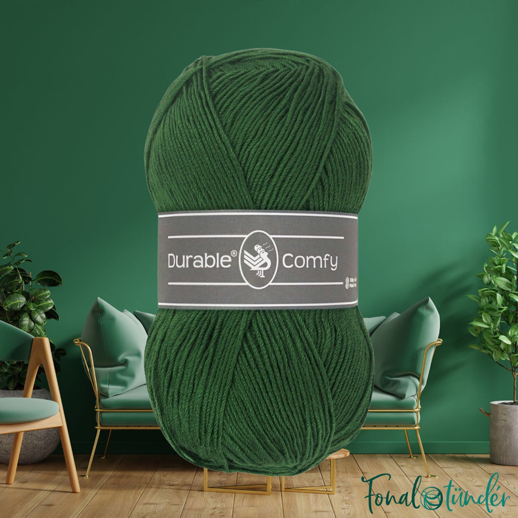 Durable Comfy 2150 Forest Green - zöld akril fonal