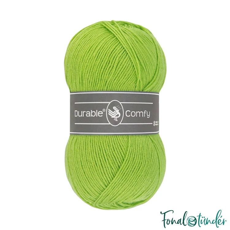 Durable Comfy 2155 Apple Green - almazöld mikroszálas akril fonal - acrylic yarn