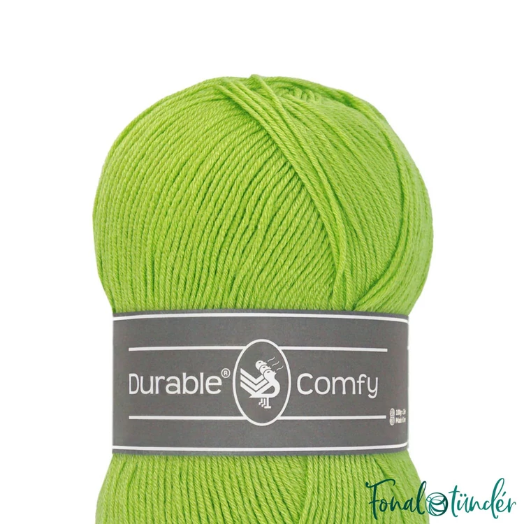 Durable Comfy 2155 Apple Green - almazöld mikroszálas akril fonal - acrylic yarn