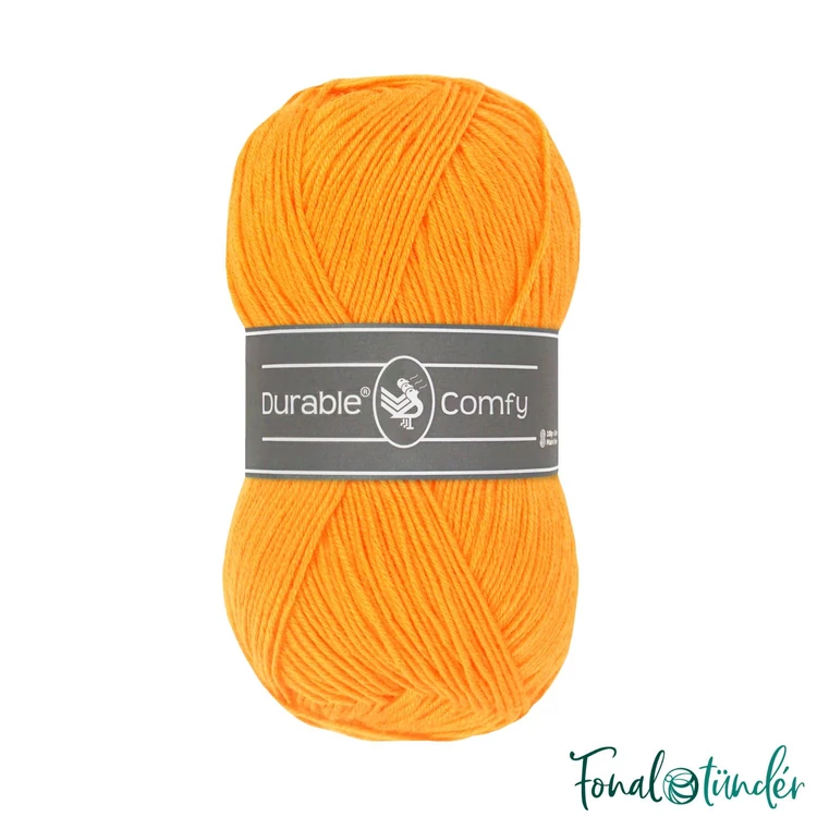 Durable Comfy 2178 Sunflower - élénk sárga mikroszálas akril fonal - acrylic yarn