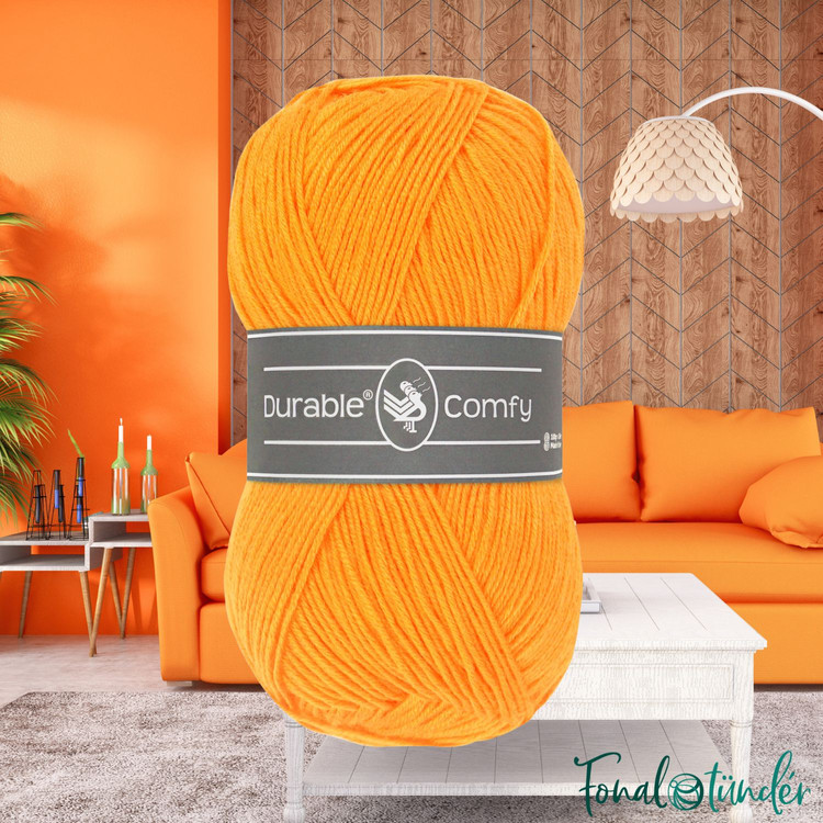 Durable Comfy 2178 Sunflower - sárga akril fonal