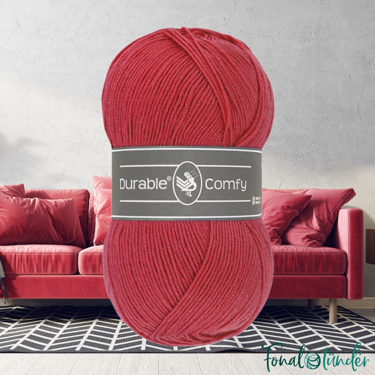 Durable Comfy 2207 Ginger - sötét narancssárga akril fonal