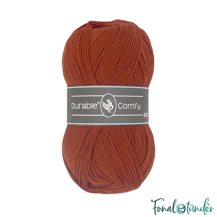 Durable Comfy 2210 Caramel - barna mikroszálas akril fonal - acrylic yarn