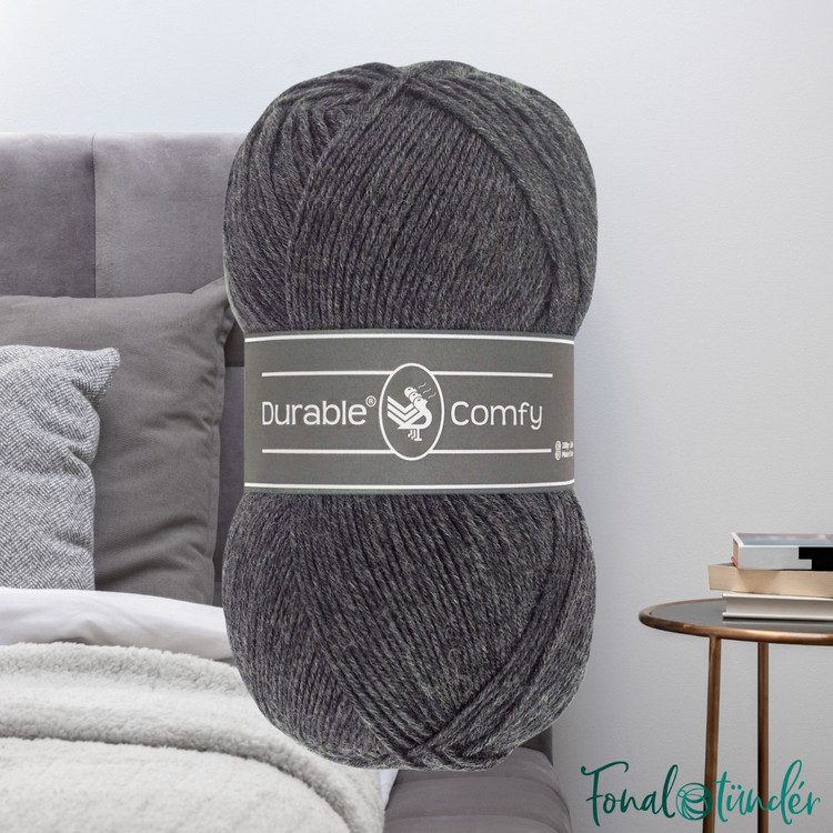 Durable Comfy 2234 Marble - sötétszürke akril fonal