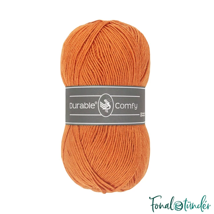 Durable Comfy 2240 Light Brick - narancssárga mikroszálas akril fonal - acrylic yarn