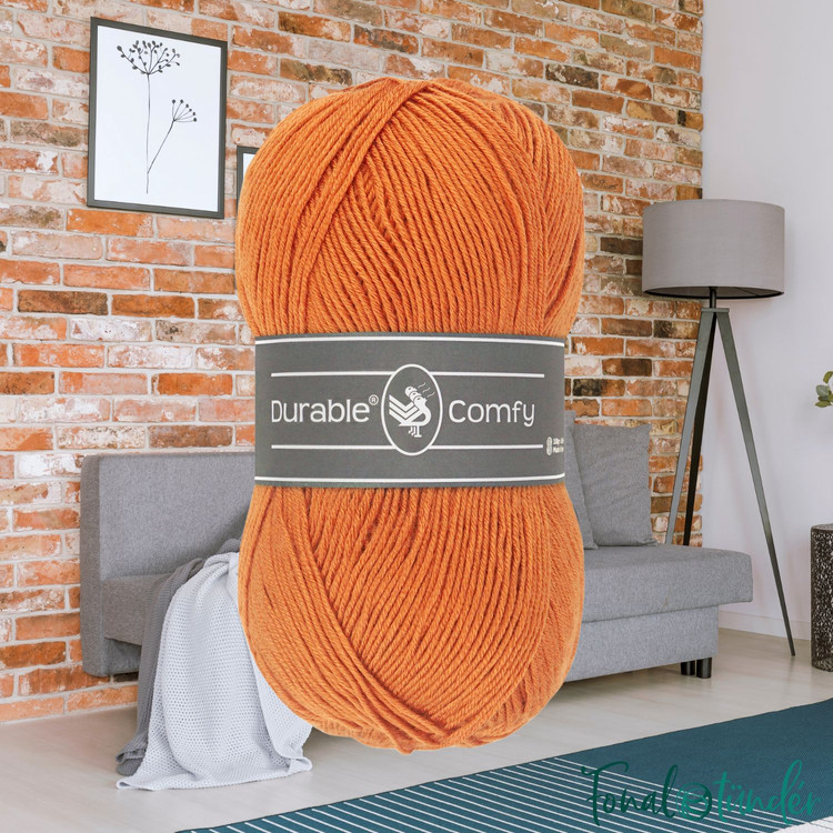 Durable Comfy 2240 Light Brick - narancssárga akril fonal