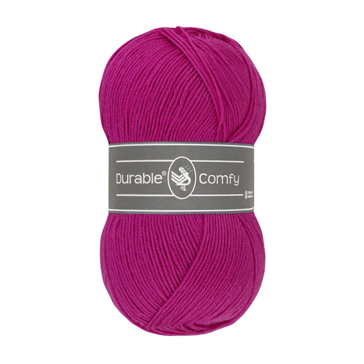 Durable Comfy 238 Deep Fuchsia - lila akril fonal