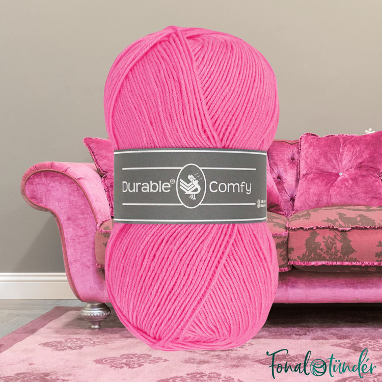 Durable Comfy 242 Pink Lemonade - rózsaszín akril fonal