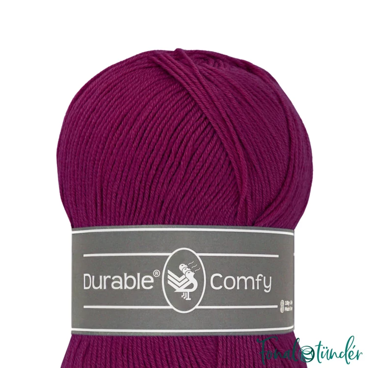 Durable Comfy 249 Plum - szilva lila mikroszálas akril fonal - acrylic yarn