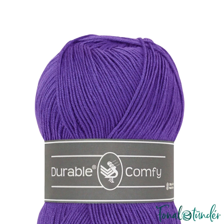 Durable Comfy 270 Purple - lila mikroszálas akril fonal - acrylic yarn