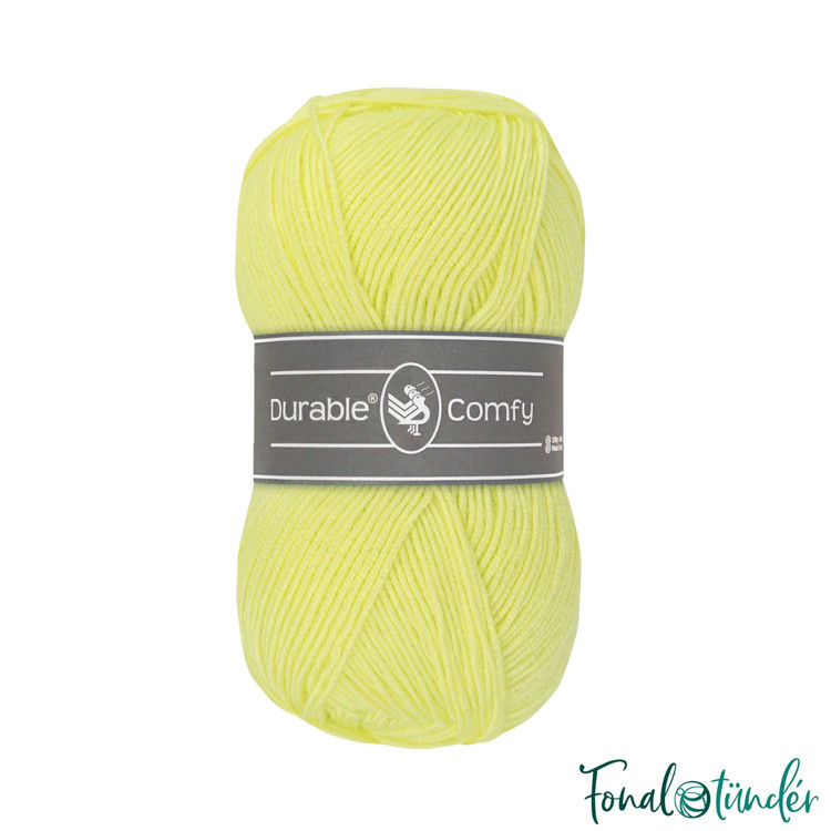 Durable Comfy 308 Pastel Yellow - halvány sárga akril fonal